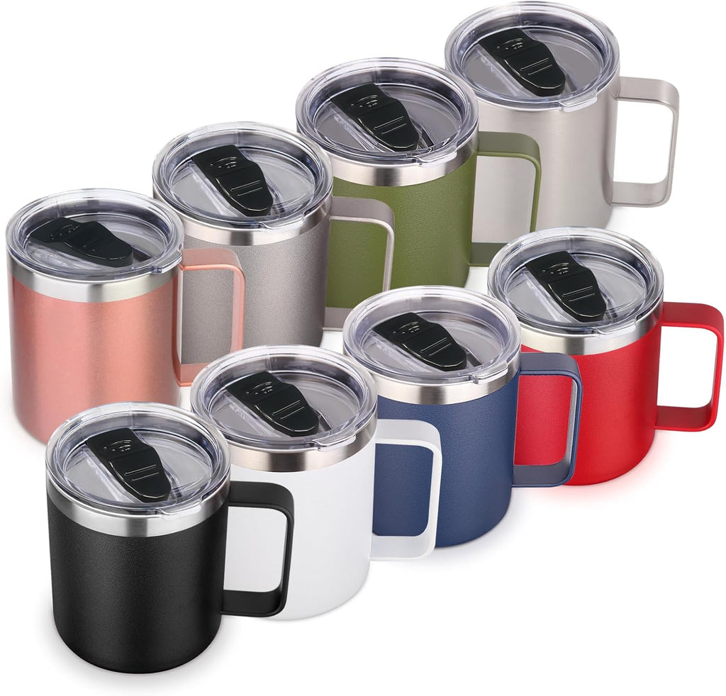 Custom Engraved Travel Mug w/ Handle