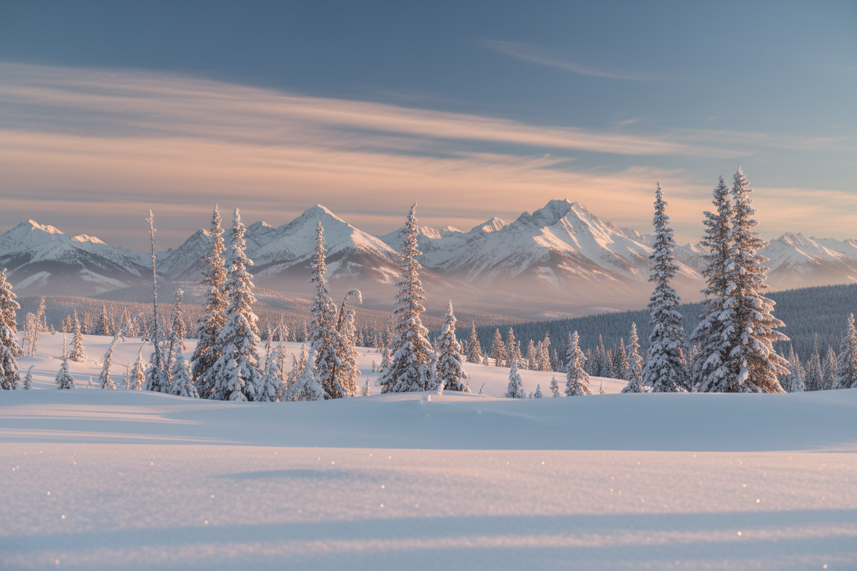 alberta winter background